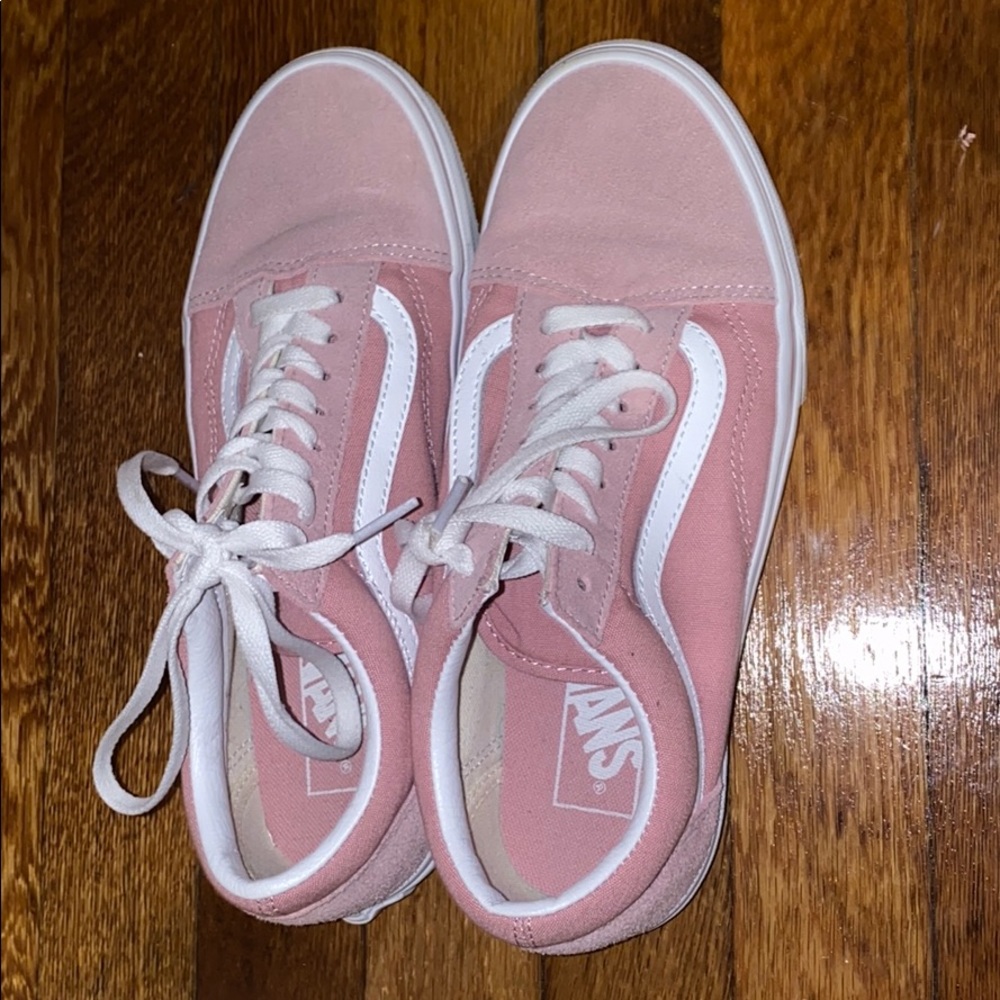 Pink old school vans